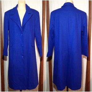 Women's Vtg Size 14 Komitor Wool Blend Coat